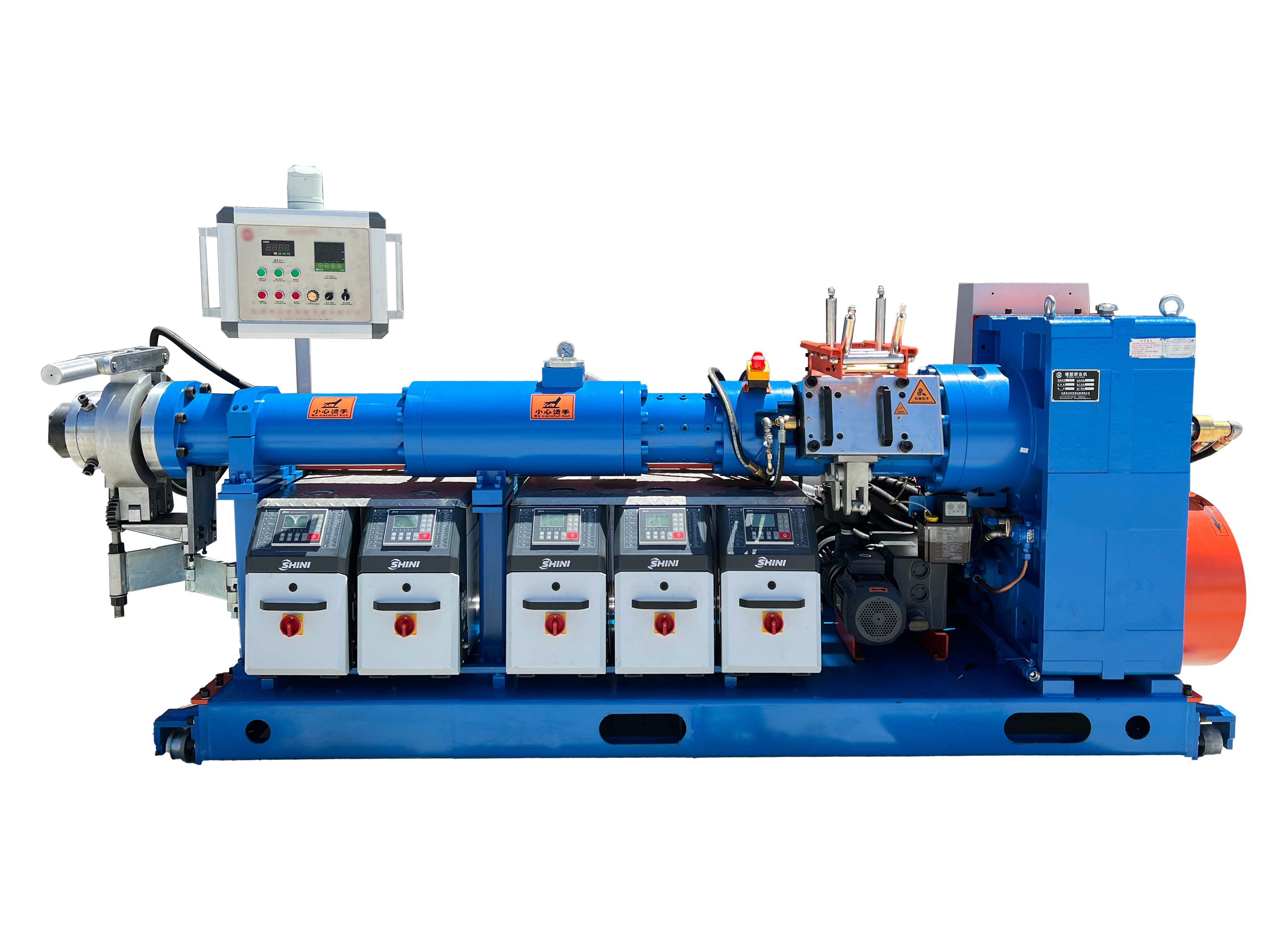 橡膠抽真空擠出機